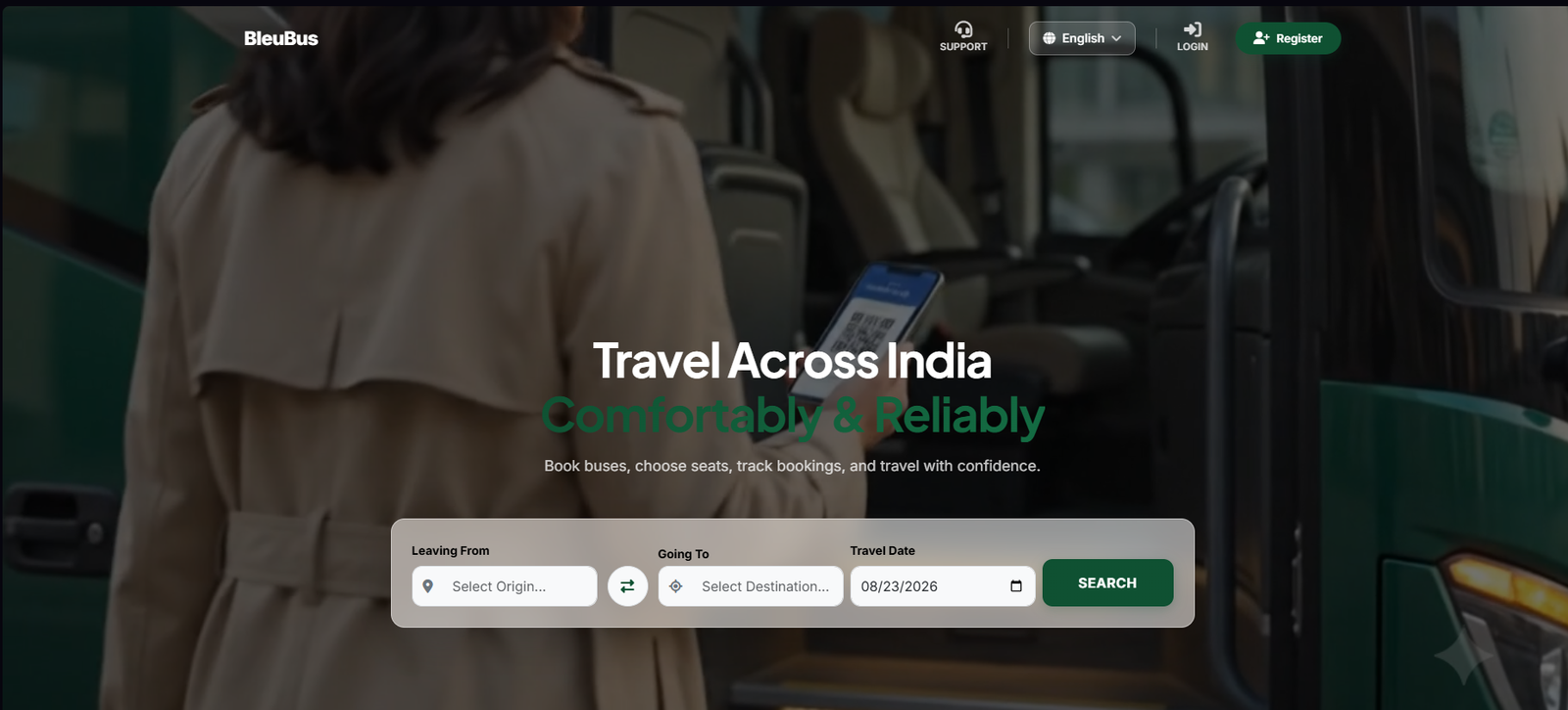 BleuBus Fleet & Ticketing System